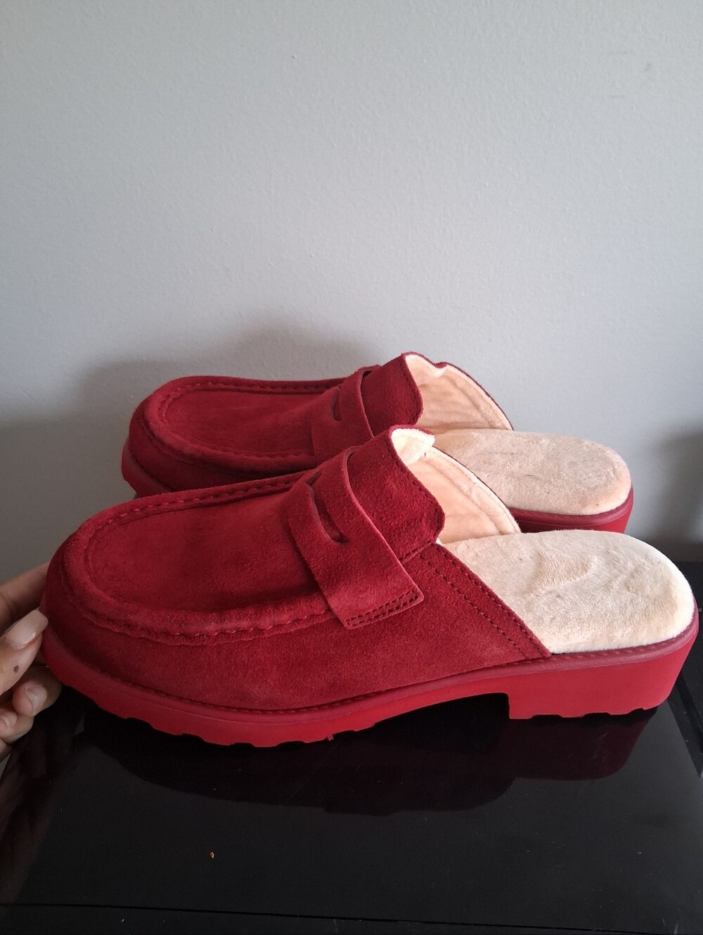 BearPaw Patricia Suede Clog